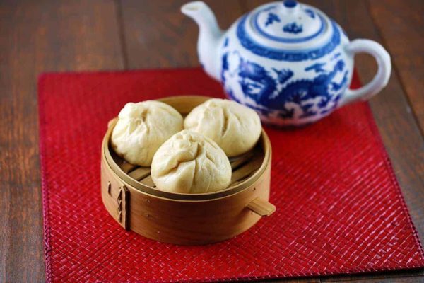 Steamed Pork Bun Recipe 蒸笼里的猪肉包
