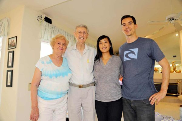 全家福,罗斯,乔,我和杰森