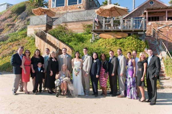 加文婚礼全家福