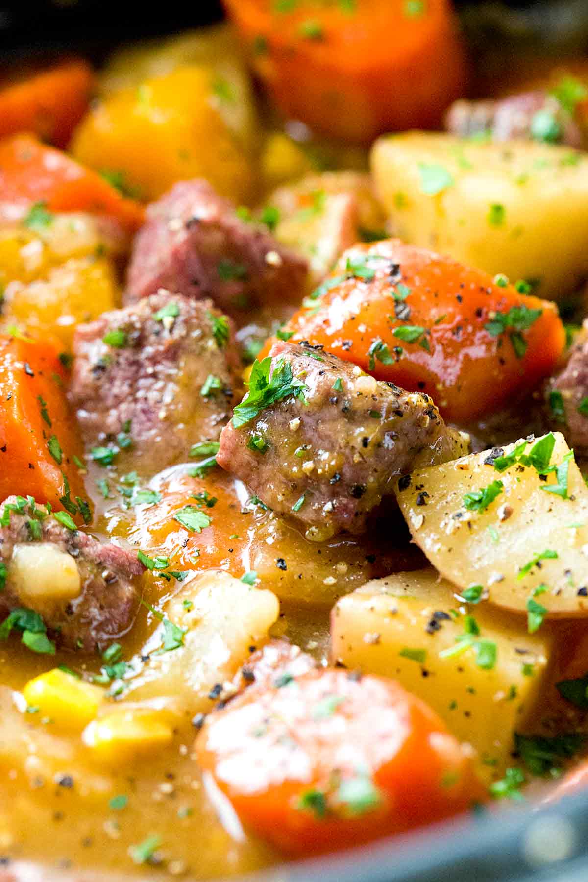 慢炖锅吉尼斯牛肉炖