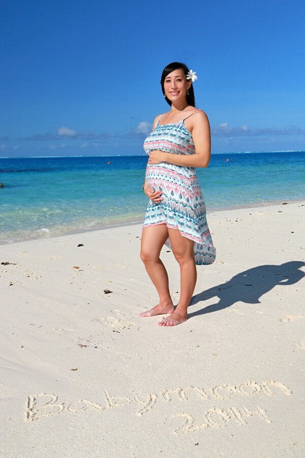 Babymoon在Bora Bora