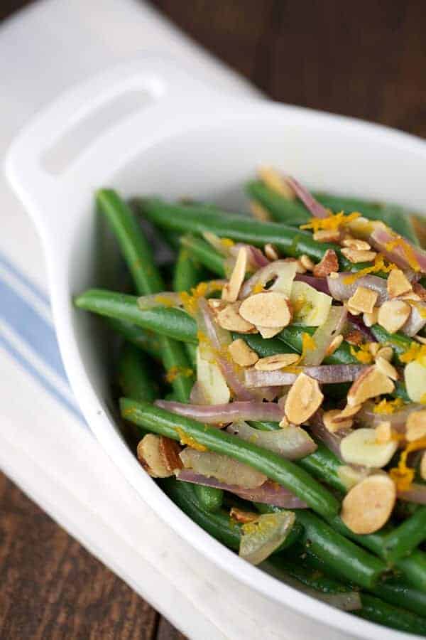 柑橘青豆与杏仁