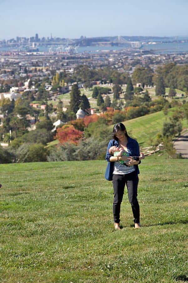 杰西卡和詹姆斯山景墓地