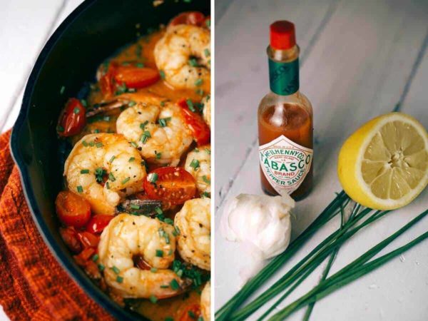 塔巴斯科酱,柠檬和大蒜