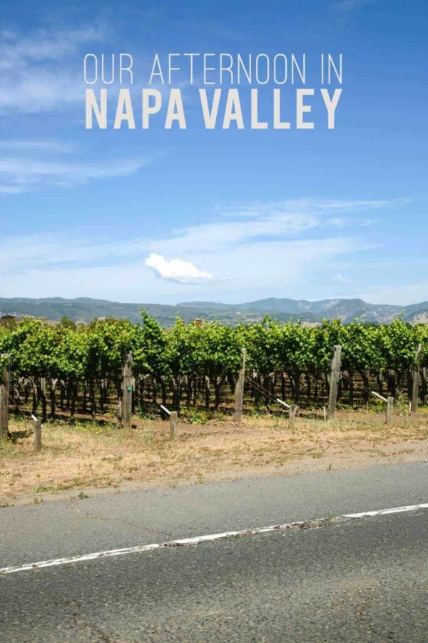 Napa valley day trip