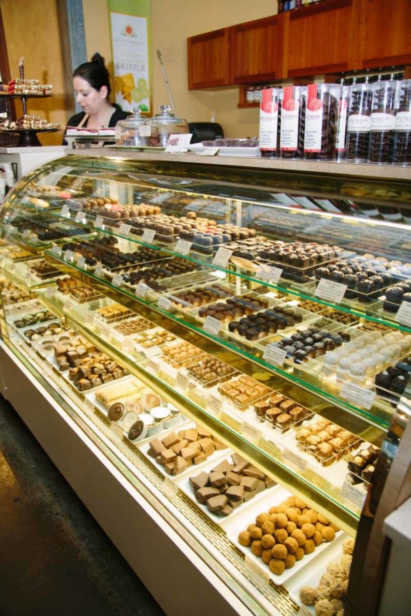 dessert counter at oxbow market