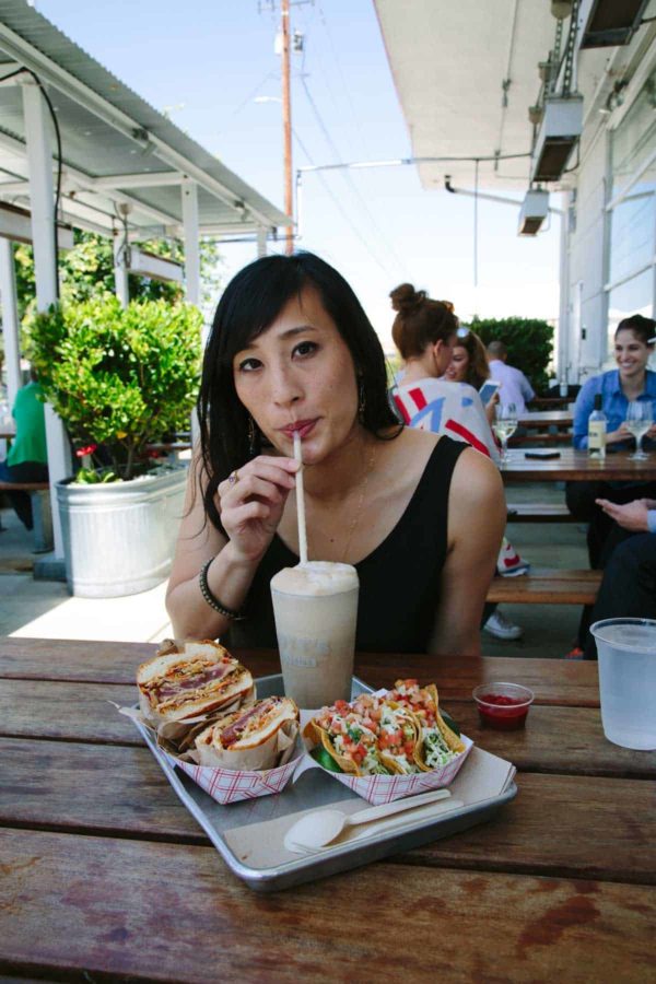 jessica at gotts roadside burgers