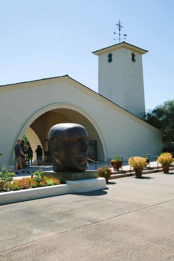 entrance to robert mondavi winery