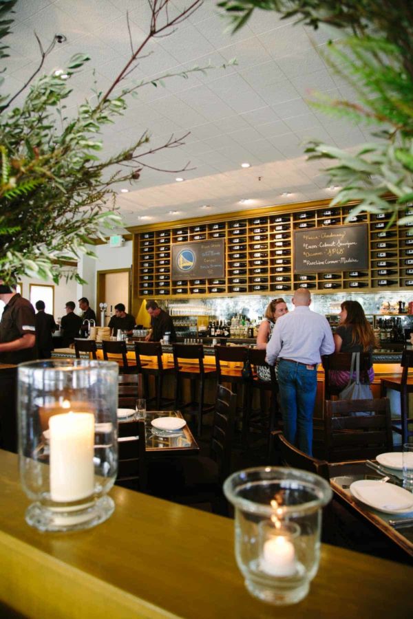 inside ad hoc restaurant