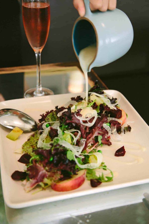 eating at ad hoc restaurant