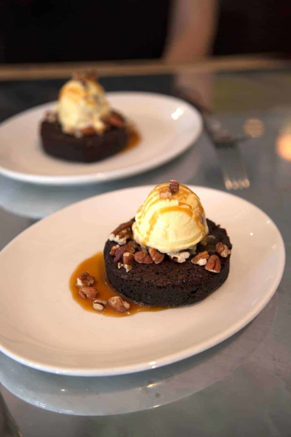 dessert at ad hoc restaurant