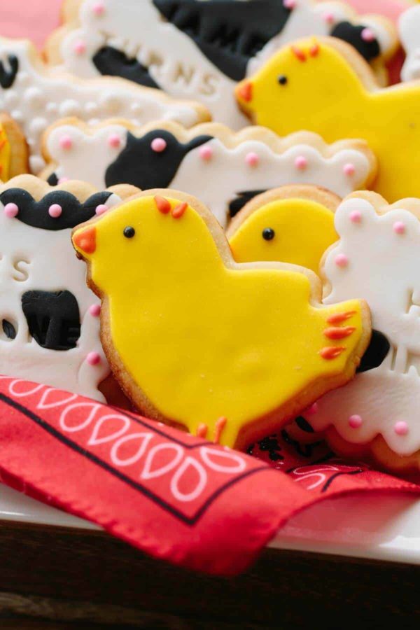 james-1st-bday-chicken-cookie