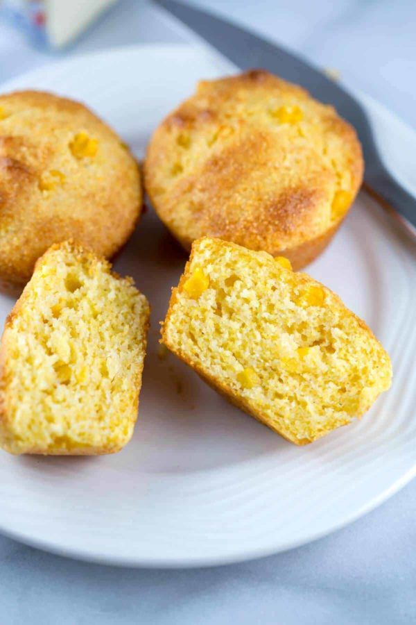 蜂蜜玉米面包松饼