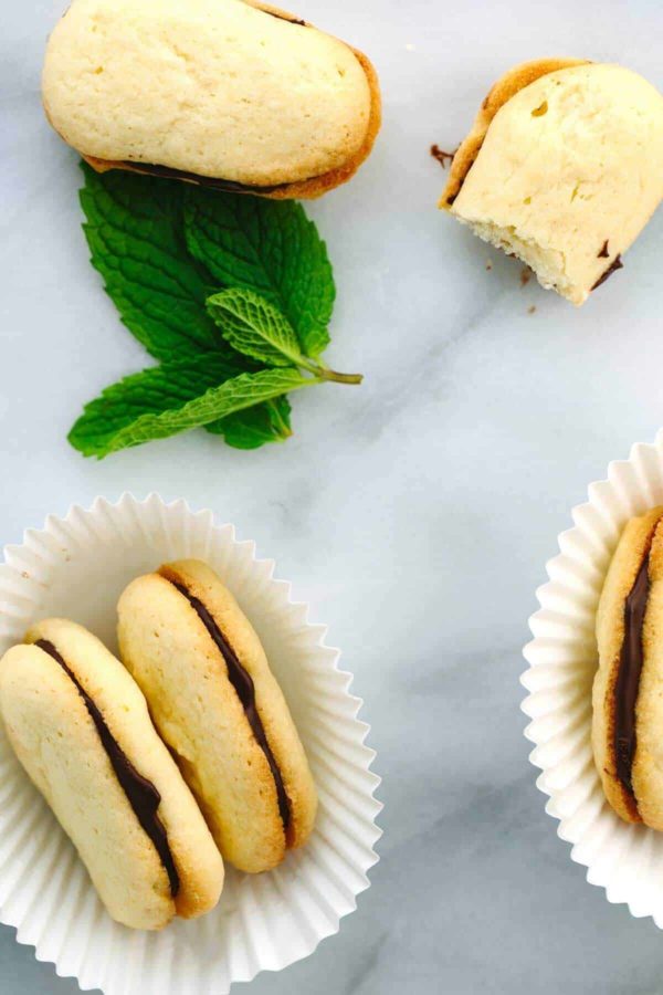 纸杯蛋糕包装的饼干