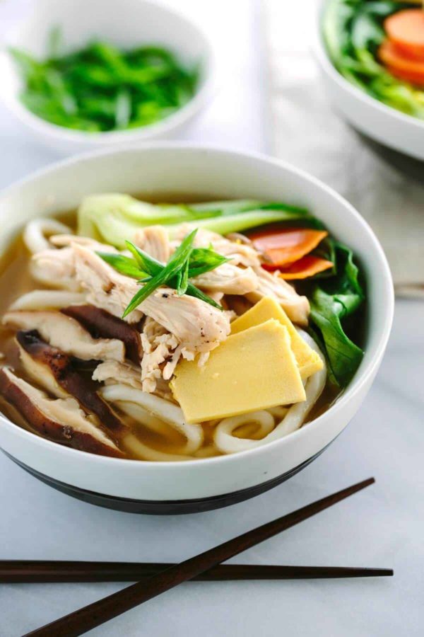 鸡肉豆汤用bok choy