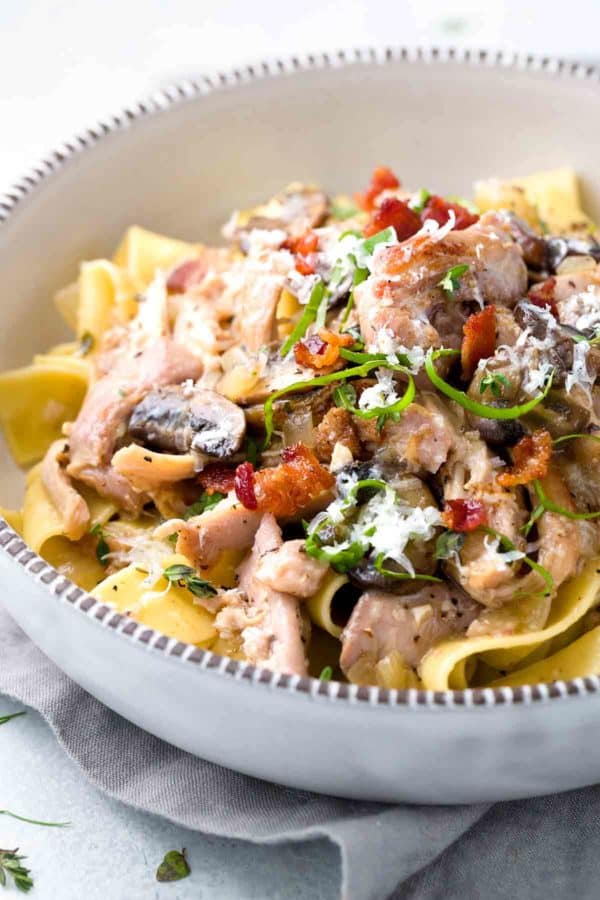 用pappardelle面团的ragu调味汁