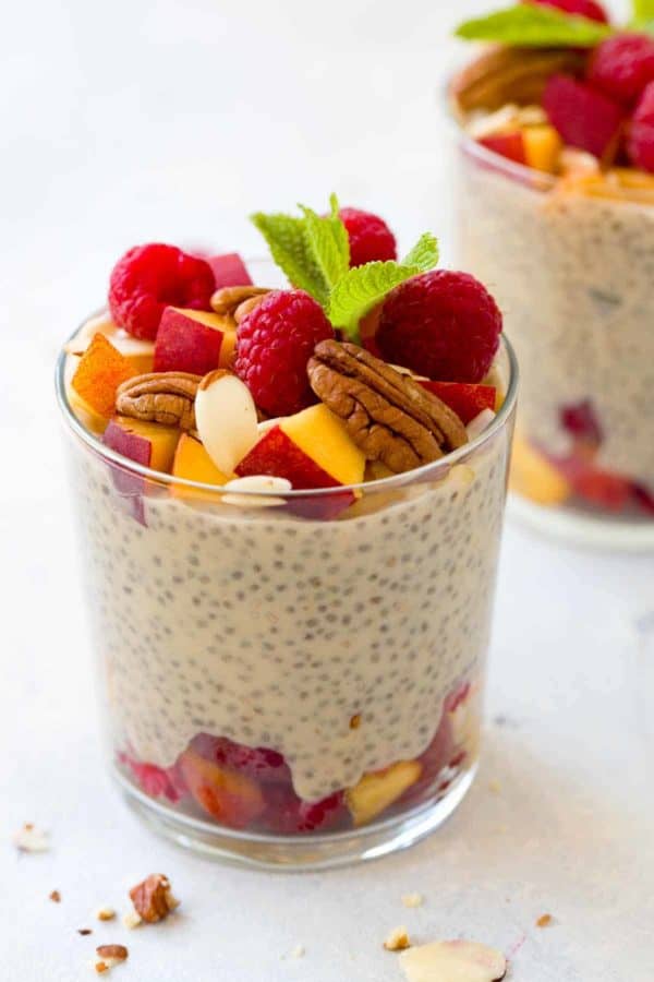 奇亚籽蛋白布丁