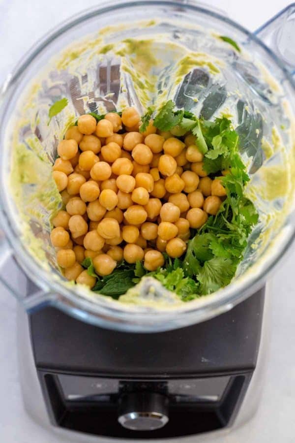 鹰嘴豆蔬菜维塔米克斯搅拌机