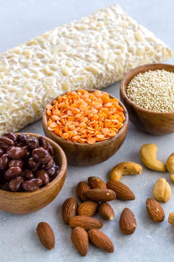 素食友好的食谱配料