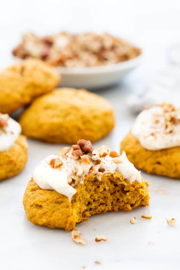 南瓜曲奇饼用乳脂干酪结霜