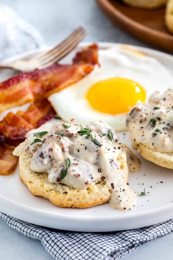 香肠肉汁饼干饼干