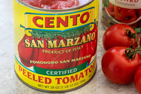 圣马祖诺西红柿罐头