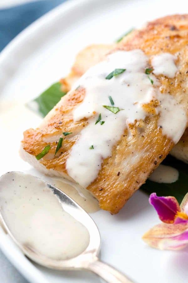 Mahi Mahi与大溪地香草酱