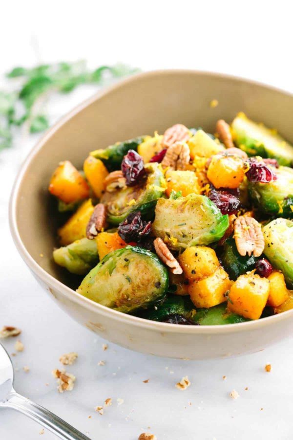 Orange-Glazed Brussels Sprouts