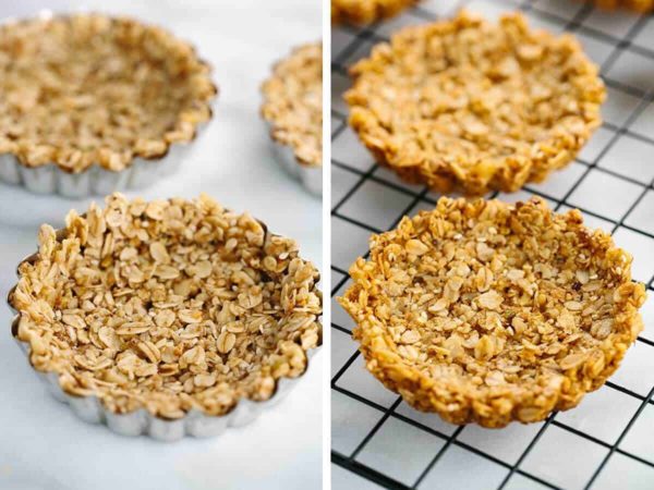 如何制作水果挞的外麦片壳