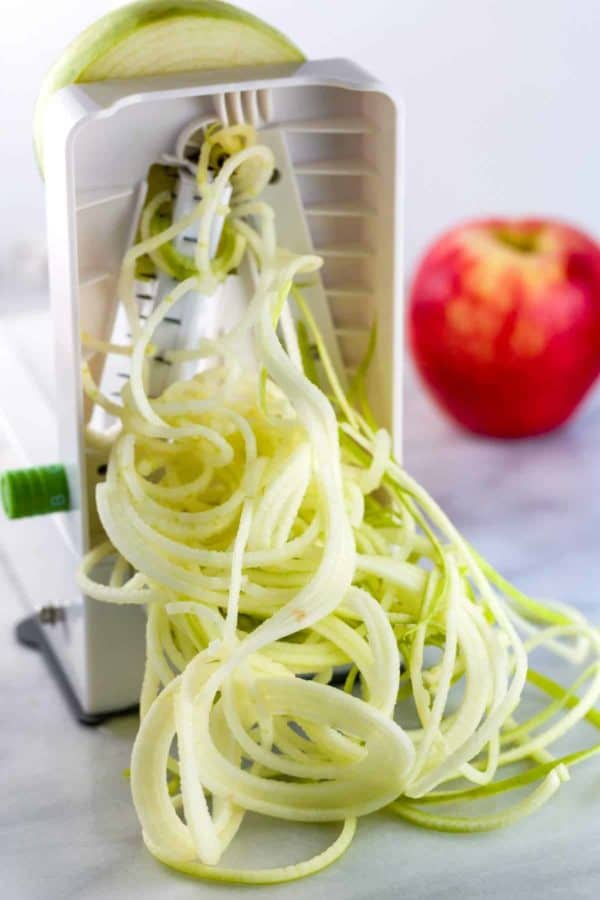 绿苹果被螺旋化了