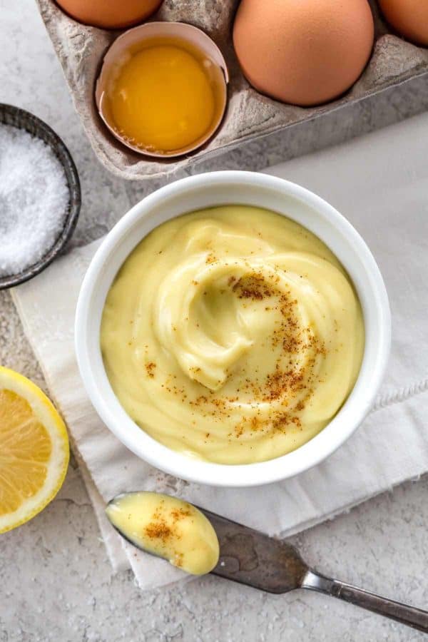 如何在家里制作蛋黄酱