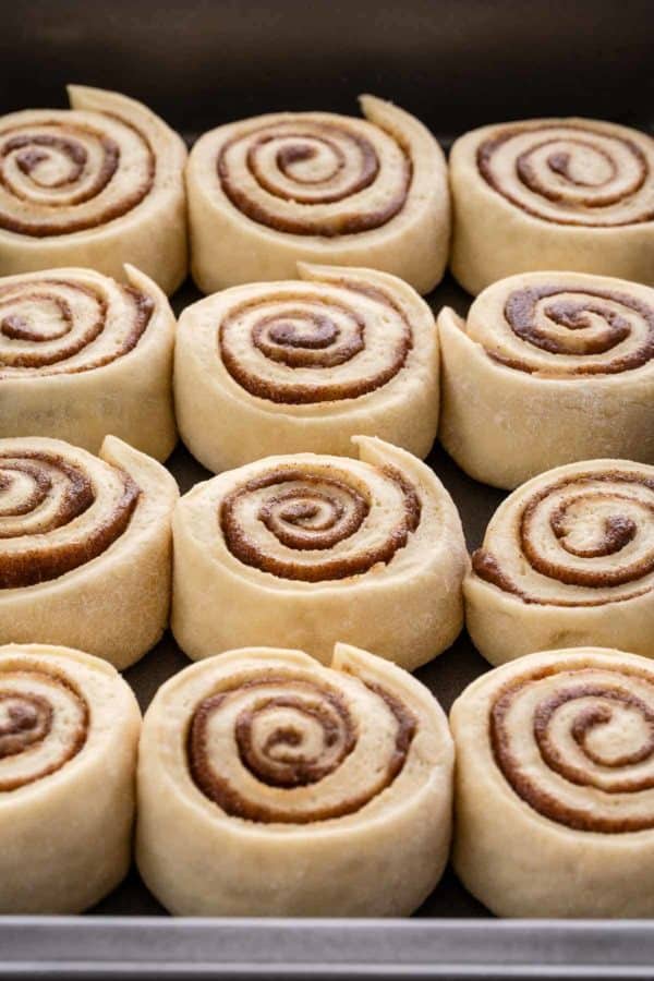 肉桂卷在打样箱内后